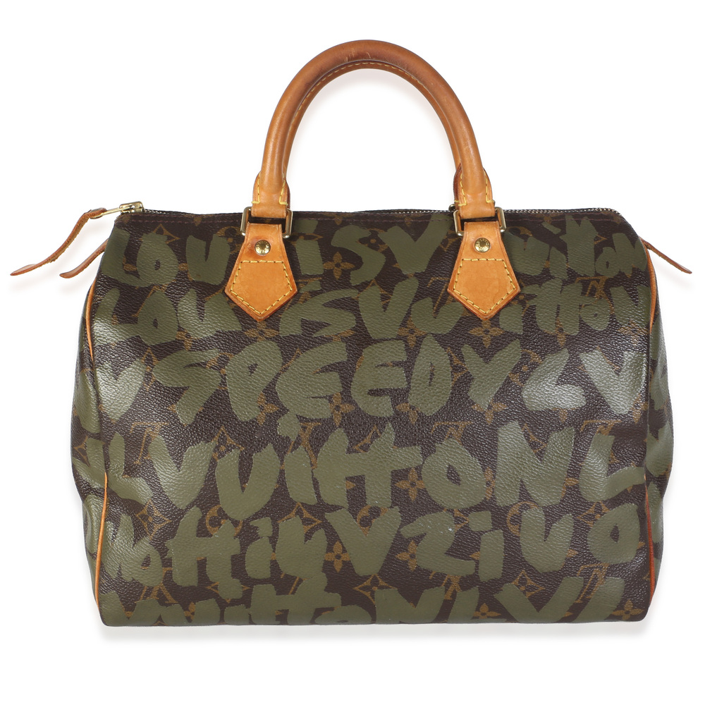 Louis Vuitton x Stephen Sprouse Khaki Graffiti Speedy 30